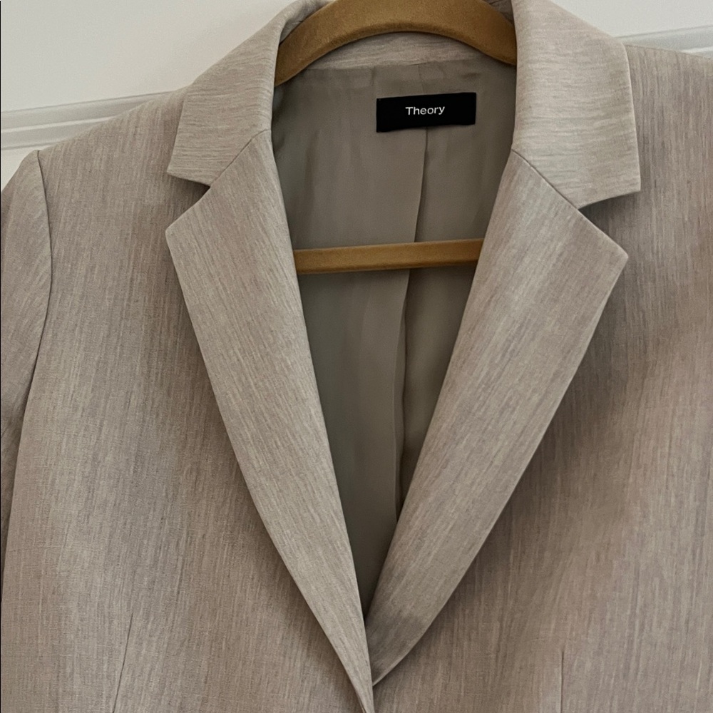 Theory Light Tan Blazer